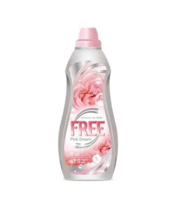 Free кондиціонер-пом'якшувач для білизни 1л PINK DREAMS